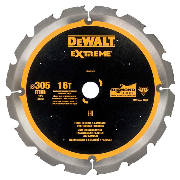 DeWALT DT1475-QZ pyörösahanterä 1 kpl