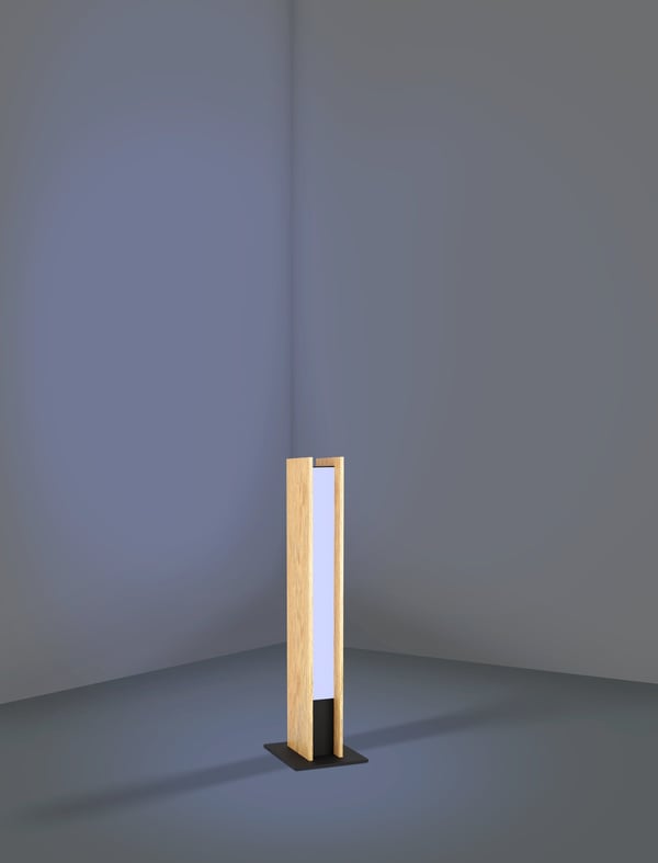 Miniatyrbillede 2 af 3: EGLO ANCHORENA-Z bordlampe 16 W LED F Sort, Brun, Hvid