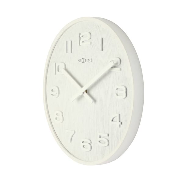 Miniatyrbild 8 av 10: NeXtime 3096WI vägg- och bordsklocka Quarts-klocka Circel Vit