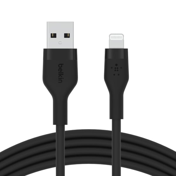 Belkin CAA008BT1MBK Lightning-kaapeli 1 m Musta