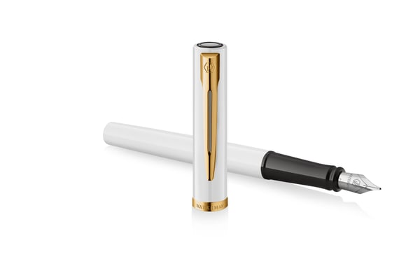 Miniatyrbillede 3 af 5: Waterman 2225469 fyldepen Hvid, Guld 1 stk