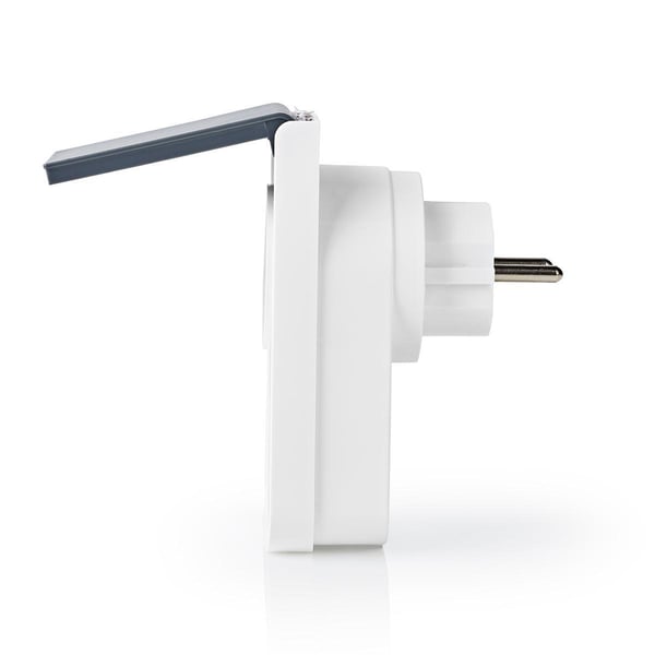 Miniatyrbillede 8 af 8: Nedis WIFIPO120FWT smart stik 3680 W Grå, Hvid