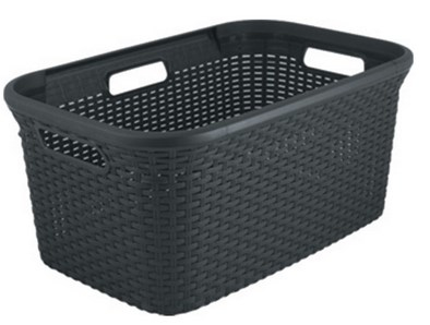 Curver Style 3253920708045 tvättkorg 45 l Rektangulär Rotting Antracit