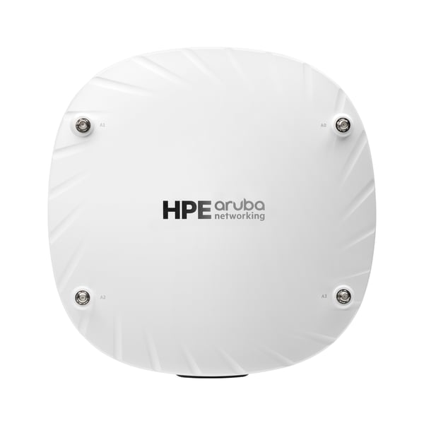 HPE Aruba Networking AP-534 (RW) Dual Radio 4x4 802.11ax External Antennas Unified Campus AP 3550 Mbit/s Vit Strömförsörjning via Ethernet (PoE) stöd