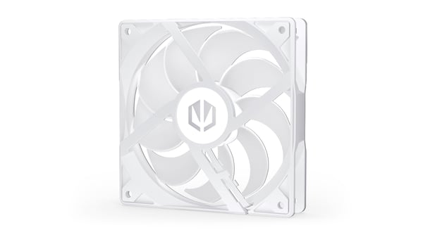 ENDORFY Stratus 120 White PWM ARGB Computerkabinet Ventilator 12 cm Hvid