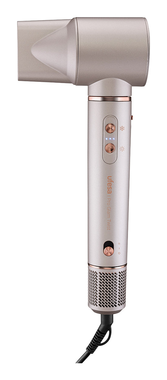 Ufesa Pro Glam Twist Multistyler Lämmin Ruusukulta 1400 W