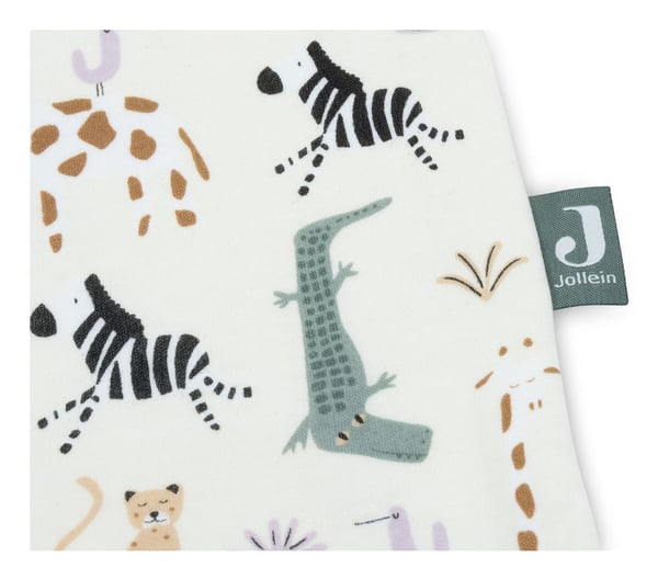 Jollein 048-529-67090 Baby sovepose Dreng/Pige Sort, Grøn, Naturlig, Hvid