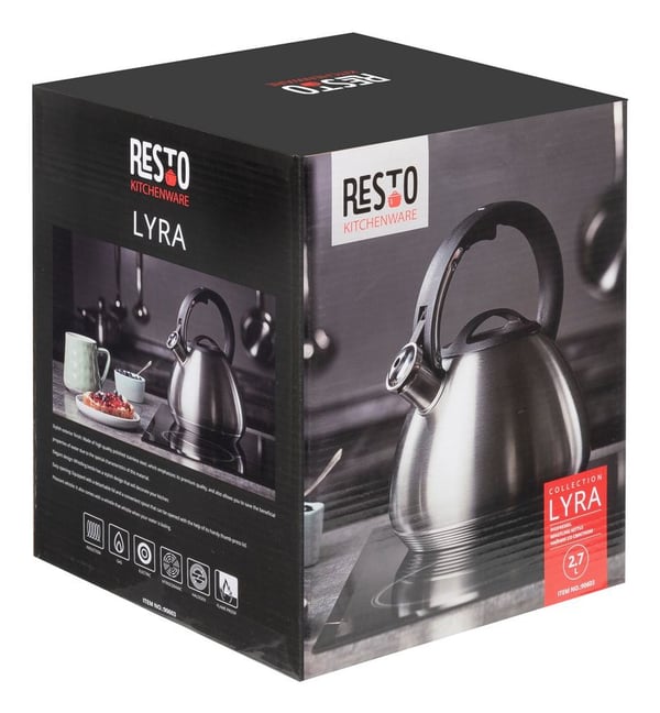 Resto Kitchenware 90603 tekanna 2,7 l Grå