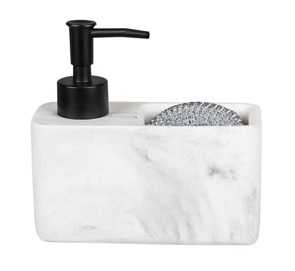 WENKO 54668100 tvåldispenser 0,15 l Svart, Vit