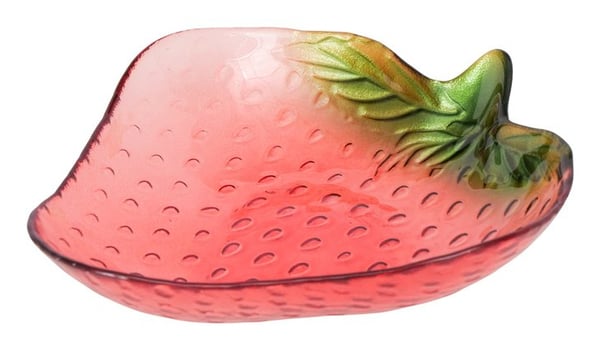 Miniatyrbillede 1 af 4: Boltze 2057253 spiseskål Frugtskål 0,15 L Rund Glas Rød 1 stk