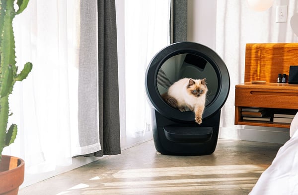 Litter-Robot Litter Robot 4 Katt Självrengörande kattlåda Grå