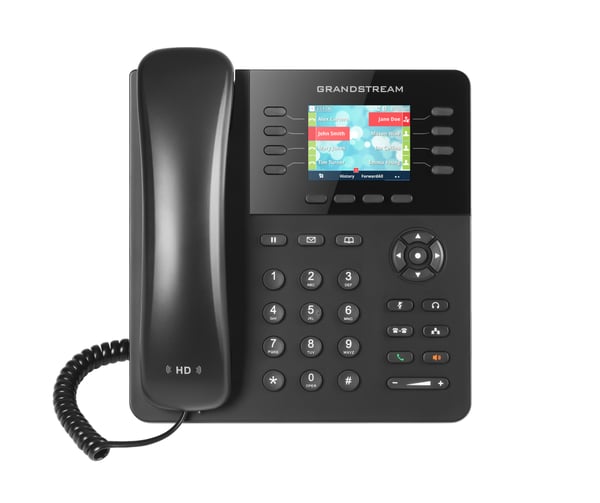 Miniatyrbild 1 av 4: Grandstream Networks GXP2135 IP-telefoner Svart 8 linjer TFT