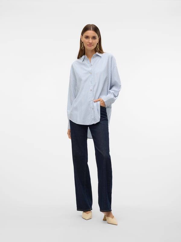 Vero Moda VMNORA Shirt Paita Pystykauluspaita Pitkähihainen