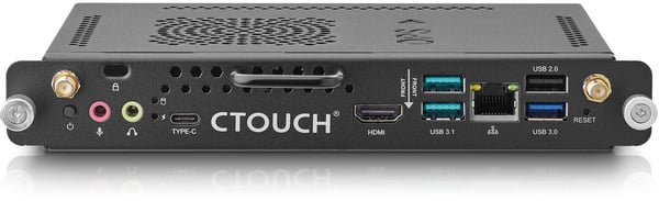 CTOUCH OPS 2,1 GHz Windows 10 IoT Enterprise 800 g Svart i3-8145U