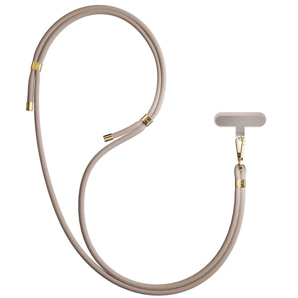 Miniatyrbillede 6 af 14: 3MK EasyClip strop Mobiltelefon Nylon, Zink Guld, Gråbrun