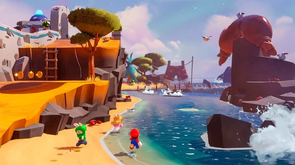 Ubisoft Mario + Rabbids Sparks of Hope Standard+Add-on Tysk, Engelsk, Spansk, Fransk, Italiensk Nintendo Switch