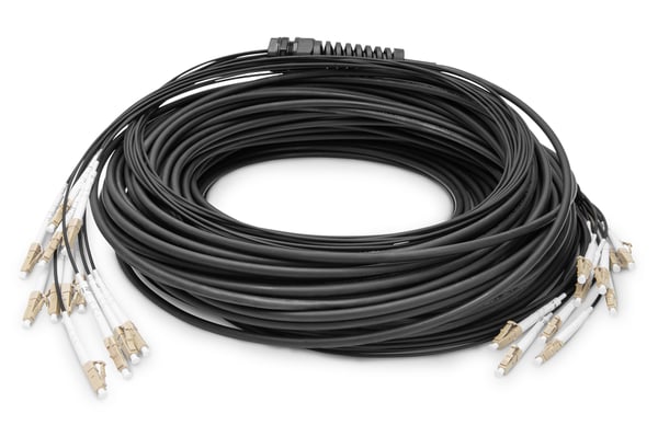 Pikkukuva 1 / 5: Digitus DK-2433CU030BK-BBB InfiniBand- ja kuituoptiikkakaapeli 30 m LC U-DQ(ZN) BH Musta