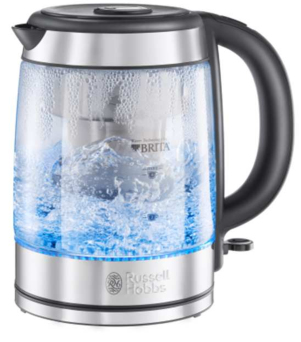 Russell Hobbs Clarity vedenkeitin 1,5 L 2200 W Ruostumaton teräs, Läpinäkyvä