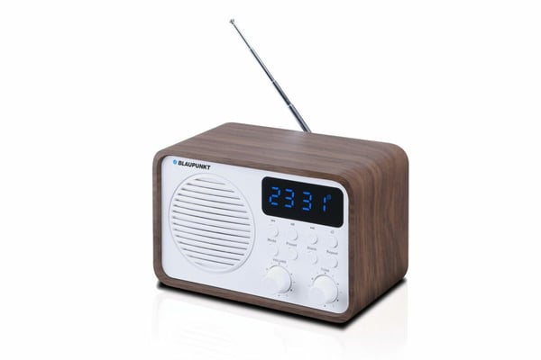 Miniatyrbillede 2 af 2: Blaupunkt PP7BT radio Bærbar Analog & digital Hvid, Træ