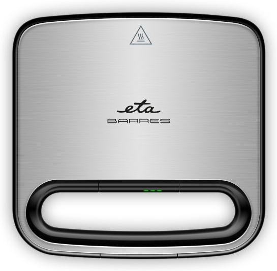 Miniatyrbillede 5 af 6: Eta Barres 5163 90000 2 vaffel/vafler 750 W Rustfrit stål