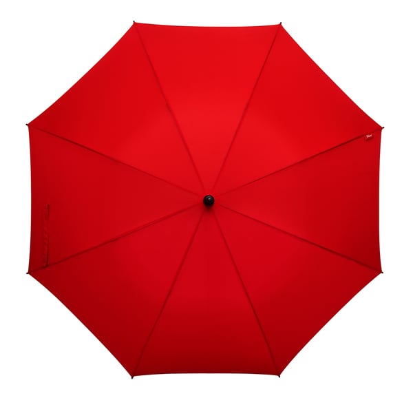 Miniatyrbillede 2 af 3: IMPLIVA GP-58-8026 paraply Rød Glasfiber Polyester