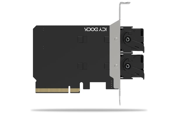 Pikkukuva 6 / 8: Icy Dock MB312M4P-B liitäntäkortti/-sovitin M.2, PCIe