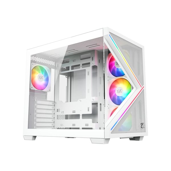 Miniatyrbillede 1 af 8: XYZ X-CS-QUBEX-W computeretui Terning Hvid