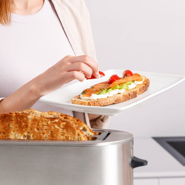 Taurus Mytoast Duplo Legend 7 4 skive(r) 1500 W Rustfrit stål