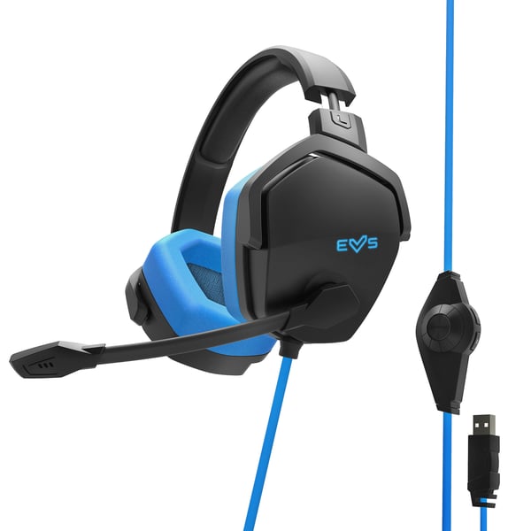 Energy Sistem ESG 4 BLUE kuulokkeet ja kuulokemikrofoni Langallinen Pääpanta Pelaaminen USB A-tyyppi Sininen