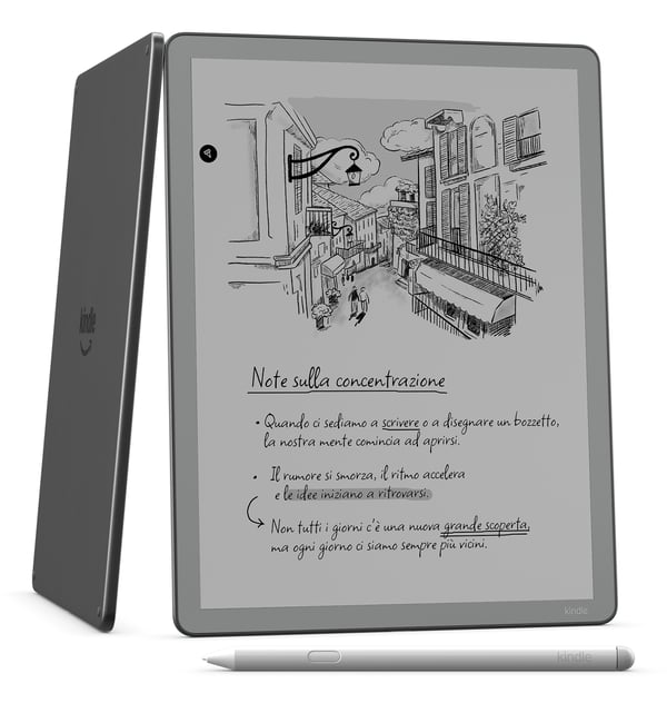 Amazon Kindle Scribe e-bokläsare Pekskärm 16 GB Wi-Fi Svart