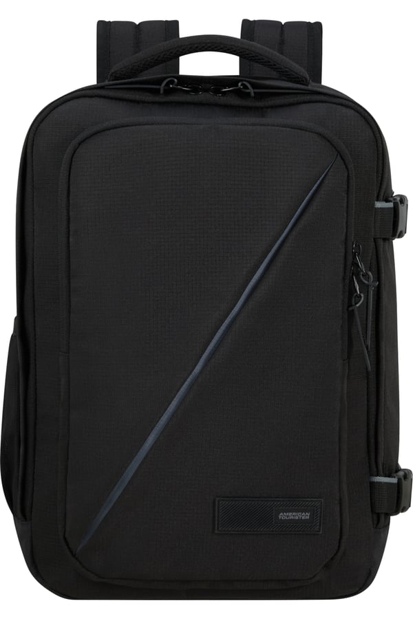 Pikkukuva 1 / 6: American Tourister Take2cabin S reppu Arkireppu Musta Kierrätetty polyeteenitereftalaatti (rPET)