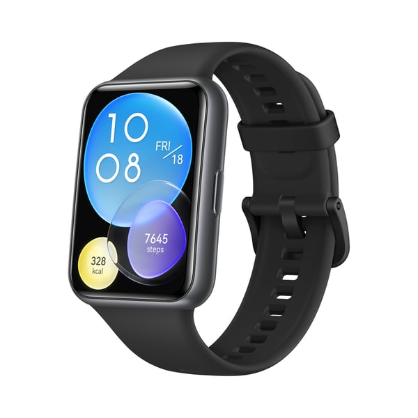 Huawei WATCH FIT 2 4,42 cm (1.74") AMOLED 33 mm Digital 336 x 480 pixel Berøringsskærm Sort GPS (satellit)