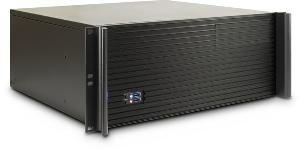 Inter-Tech 4U-K-439L Teline Musta Inter-Tech 4U-K-439L Teline Musta