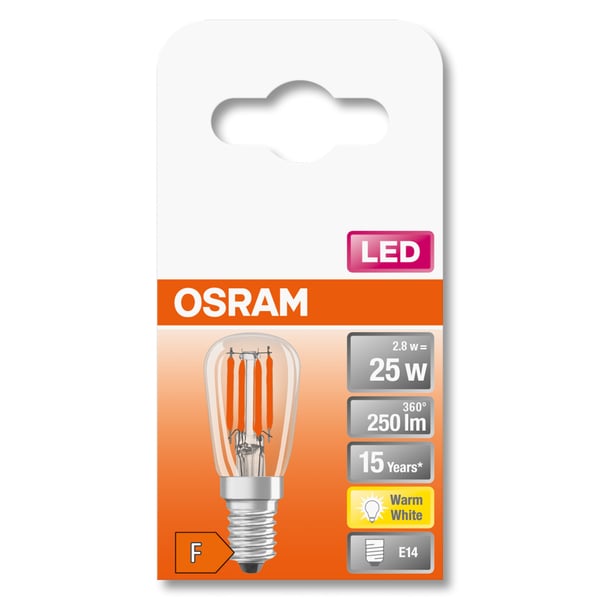 Pikkukuva 2 / 4: Osram STAR LED-lamppu Lämmin valkoinen 2700 K 2,8 W E14 F