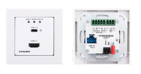 Kramer Electronics WP-20CT Hvid