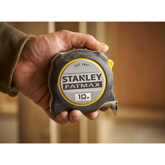 Stanley FMHT38232-0 måttband 10 m Svart, Gul