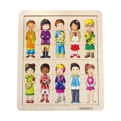 Beleduc Kids Kehyspalapeli 30 kpl Lapset