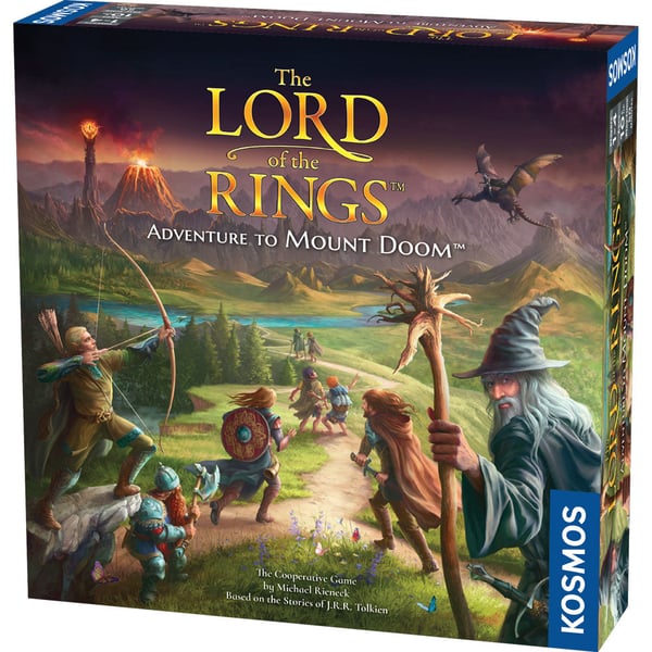 Thames & Kosmos The Lord of the Rings: Adventure to Mount Doom 50 min Brädspel Strategi