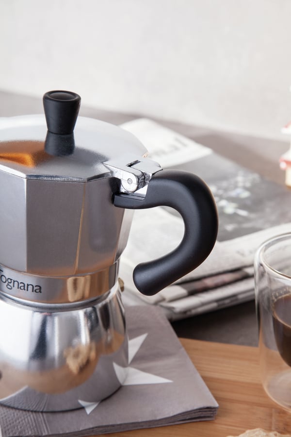 Miniatyrbillede 3 af 4: Tognana Porcellane Grancucina Moka gryde 0,05 L Rustfrit stål