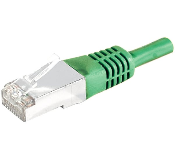Générique ECF-856866 netværkskabel Grøn 2 m Cat6 S/FTP (S-STP) Rund