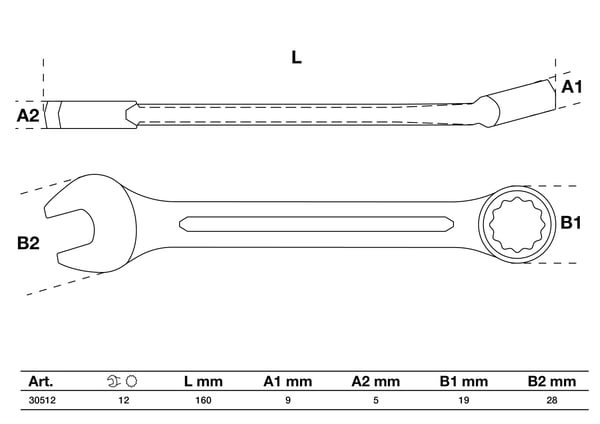 BGS technic Combination Spanner