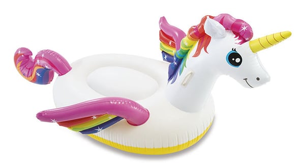 Pikkukuva 4 / 4: Intex 57561 allas- & rantakelluke Monivärinen Kuva Vinyyli Kelluntavesilelu