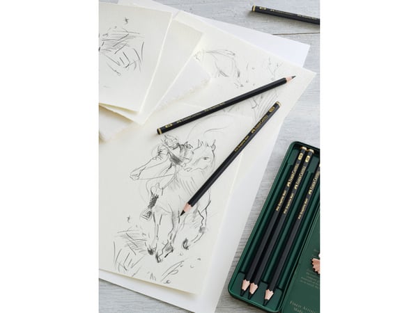 Miniatyrbillede 5 af 7: Faber-Castell 115207 grafitblyant Flere 5 stk