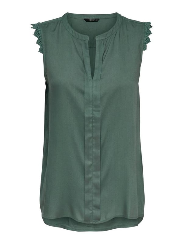 ONLY 15157656 Tanktop V-hals Ærmeløs Viskose