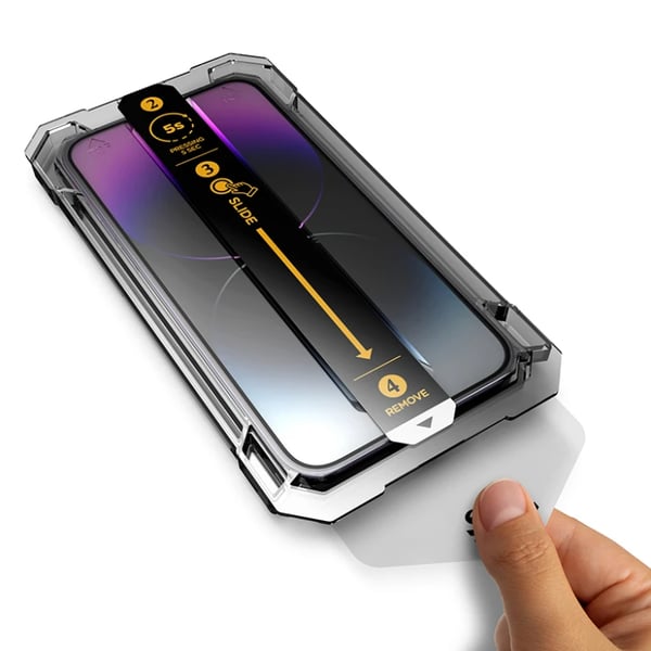 Miniatyrbillede 9 af 11: Mobile Origin SGZ-I14PROMAX Skærm og -bagsidebeskytter til mobiltelefon Klar skærmbeskytter Apple 1 stk