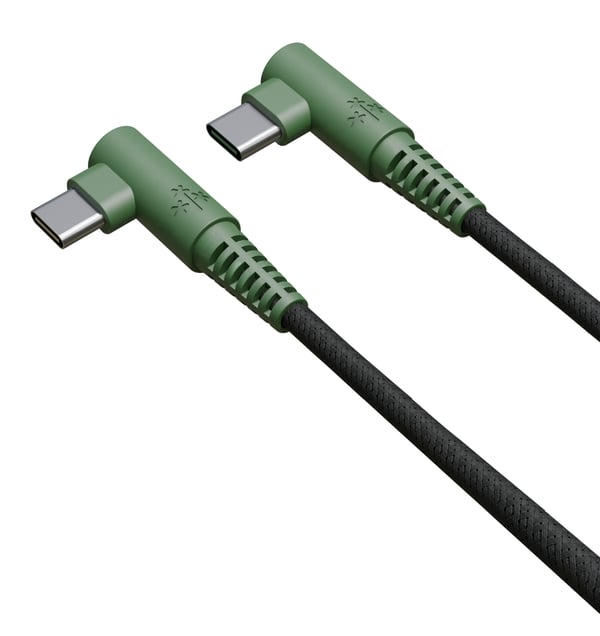 Miniatyrbillede 3 af 3: Hune AT-ACC-CA-363 BOS USB-kabel USB 2.0 1,2 m USB C Grøn