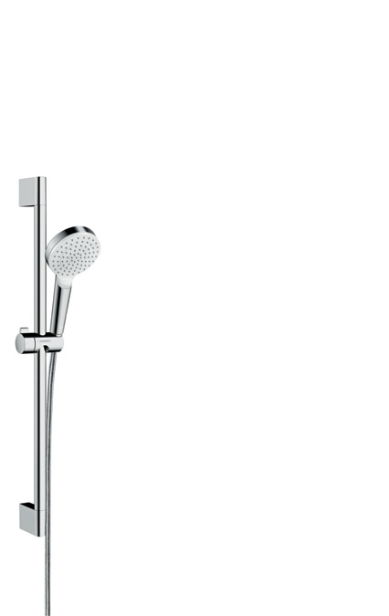 Miniatyrbillede 1 af 2: Hansgrohe Crometta brusesystem Krom, Hvid