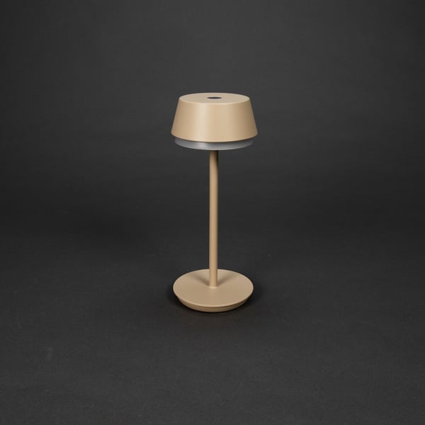 Konstsmide Lyon bordlampe 2,5 W LED Sand