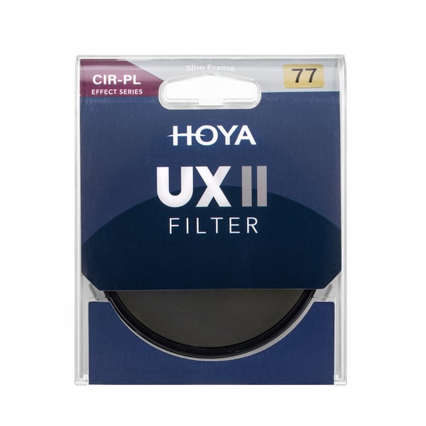 Miniatyrbillede 2 af 6: Hoya UX II CIR-PL Cirkulært polariserende kamerafilter 77 mm