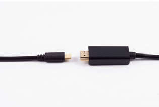 shiverpeaks BS10-61185 HDMI-kabel 1,8 m USB C HDMI Typ A (standard) Svart